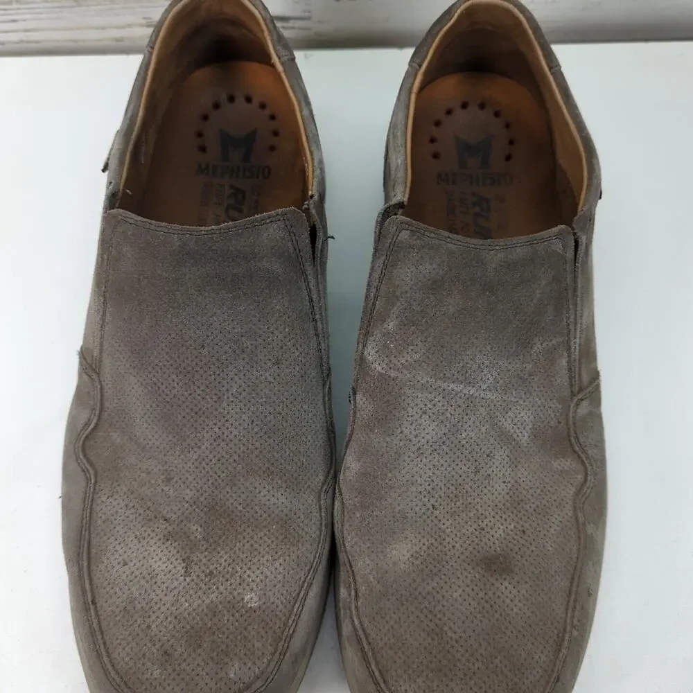 Mephisto Air-Jet Perforated Leather‎ Casual Shoes Footwear Loafers Zapatos 12.5
